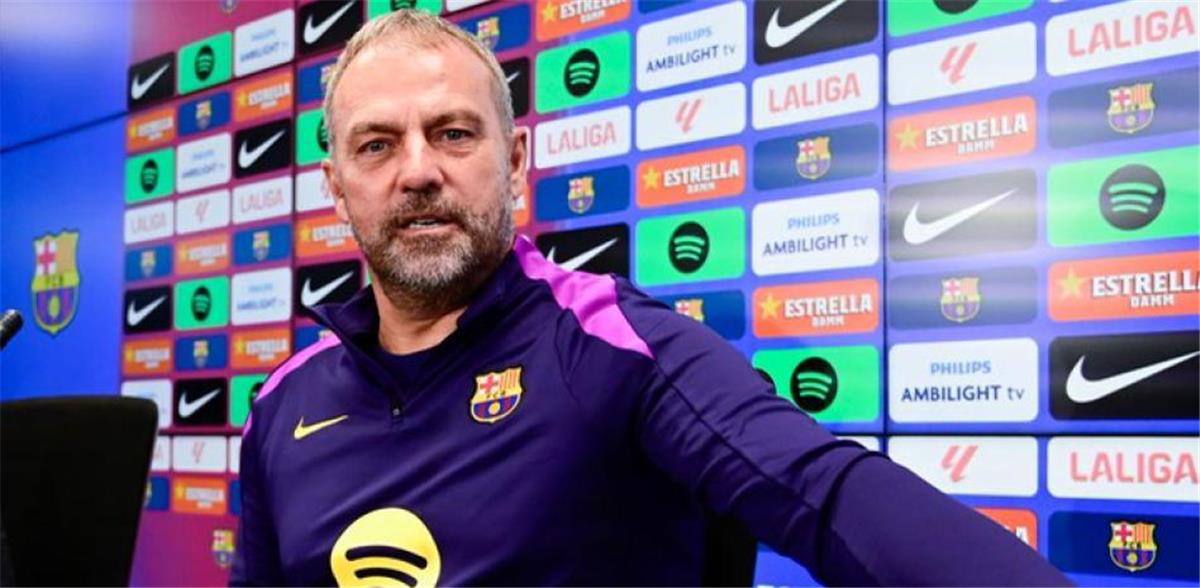 تصريحات هانسي فليك: تطورات إصابات ثنائي برشلونة قبل قمة أولمبياكوس ووضع الفريق الصعب