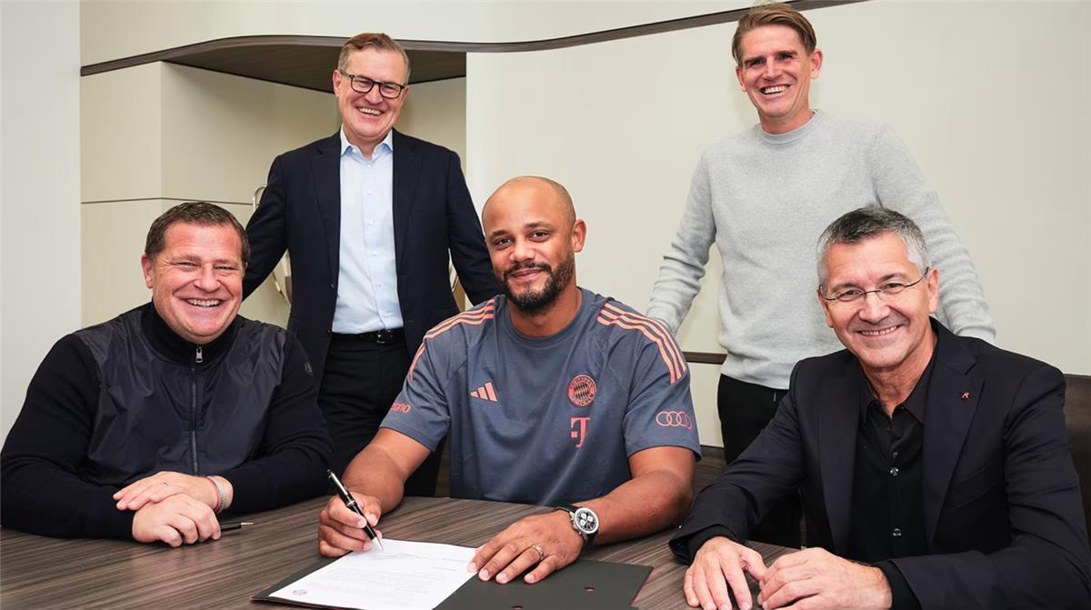 رسميًا: بايرن ميونخ يمدد عقد فينسنت كومباني حتى 2029 – استقرار ورؤية مستقبلية