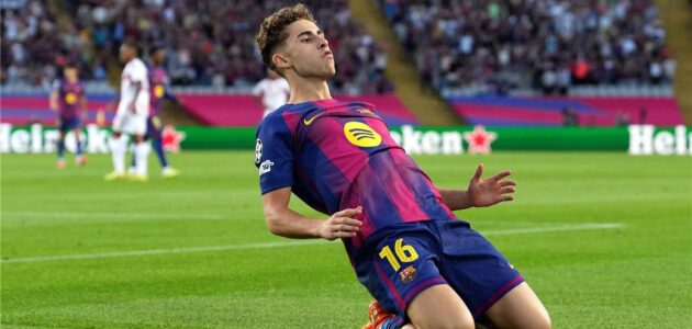 الصورة المميزة لـ: شاهد | فيرمين لوبيز يسجل هدف برشلونة الأول ضد أولمبياكوس في دوري أبطال أوروبا 2025/26
