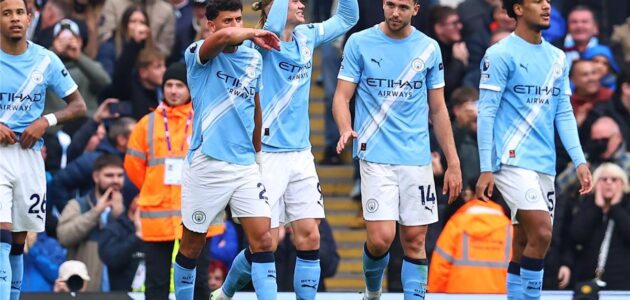 الصورة المميزة لـ: تشكيل مانشستر سيتي الرسمي ضد فياريال اليوم بدوري الأبطال وموقف عمر مرموش