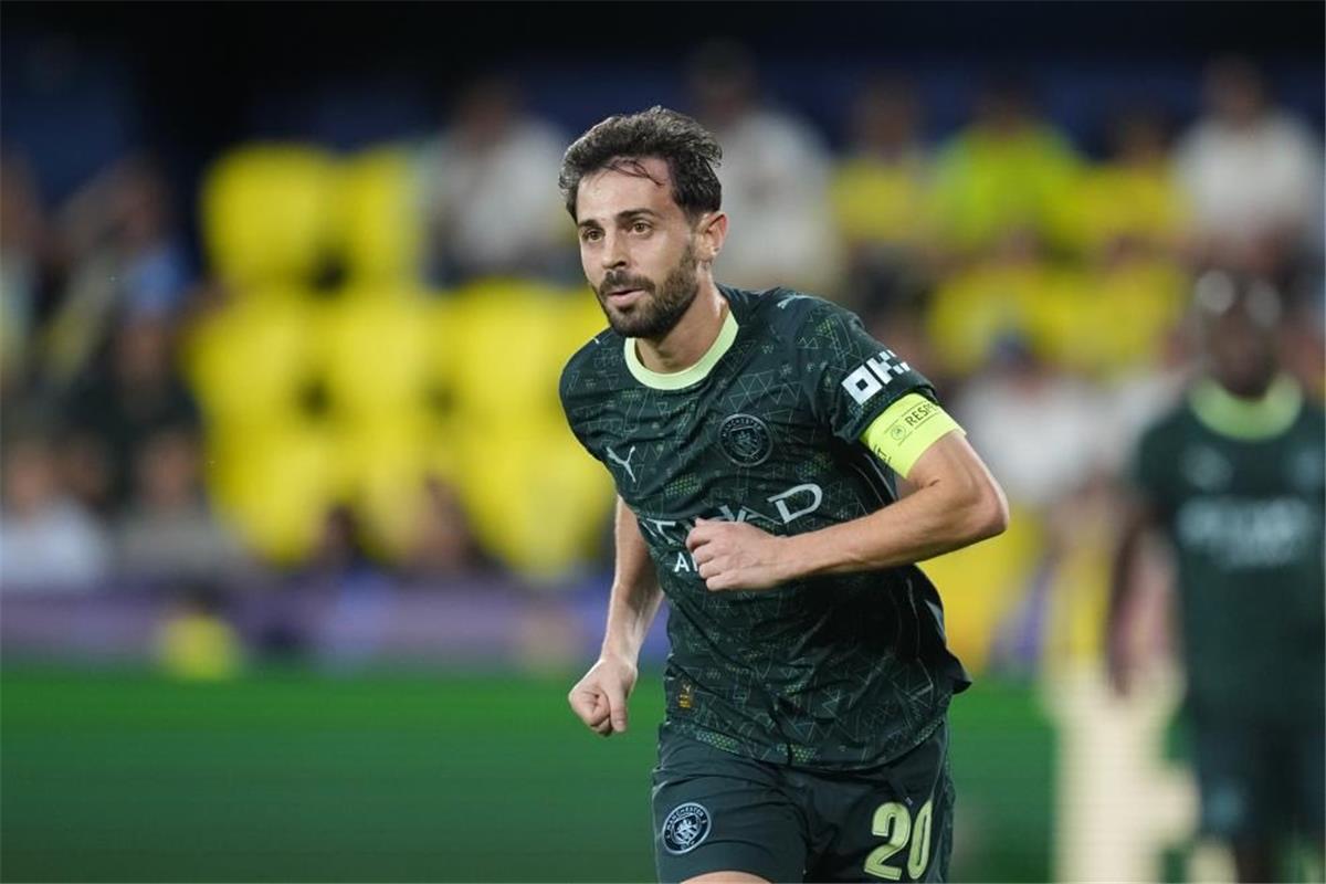 شاهد | هدف برناردو سيلفا الحاسم يقود مانشستر سيتي للفوز على فياريال بدوري الأبطال