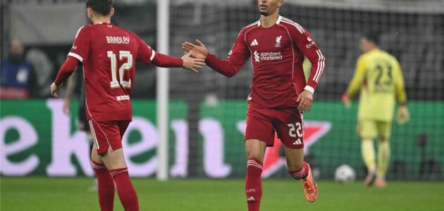 الصورة المميزة لـ: فيديو | أهداف ليفربول في دوري الأبطال: إيكتيكي وفان دايك يسجلان في مرمى فرانكفورت