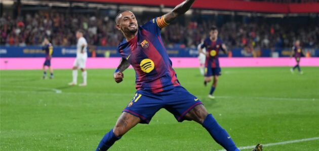 الصورة المميزة لـ: غياب رافينها عن الكلاسيكو: دعم مؤثر لبرشلونة قبل مواجهة ريال مدريد