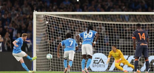 الصورة المميزة لـ: صدمة في الدوري الإيطالي: دي بروين يسجل لنابولي ويصاب باكيًا أمام إنتر ميلان