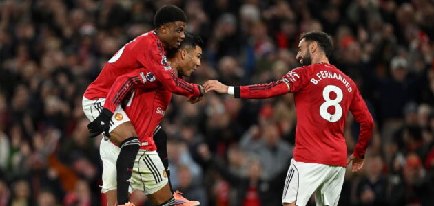 الصورة المميزة لـ: قرار أموريم الحاسم يقود مانشستر يونايتد لفوز كبير 4-2 على برايتون