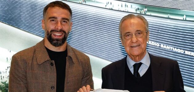 الصورة المميزة لـ: داني كارفاخال يحقق رقمًا تاريخيًا مع ريال مدريد بعد فوز الكلاسيكو على برشلونة | الدوري الإسباني