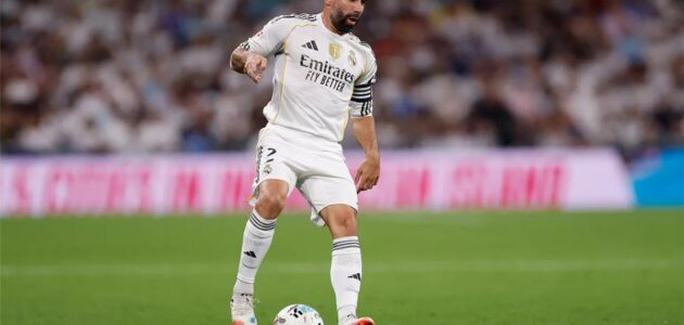 الصورة المميزة لـ: ريال مدريد يصدر بيانًا رسميًا: تفاصيل إصابة كارفاخال ومدة غيابه المتوقعة بعد الكلاسيكو