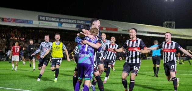 الصورة المميزة لـ: أخبار وتشكيلة مباراة غريمسبي وبرينتفورد: هل يكرر فريق الدرجة الثانية مفاجأة إقصاء مانشستر يونايتد؟