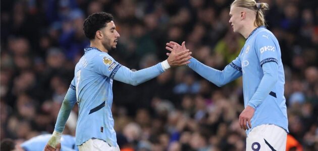 Featured image for: جوارديولا يوضح أهمية عمر مرموش التكتيكية لمانشستر سيتي بجانب هالاند