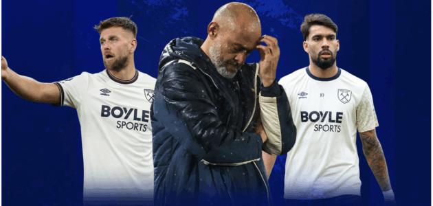 الصورة المميزة لـ: وست هام يونايتد: تراجع مخيف في 2025، فريق يتقدم في العمر، وتعاقدات كارثية – ما الخطأ؟