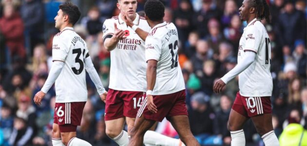 الصورة المميزة لـ: ترتيب الدوري الإنجليزي كاملًا بعد فوز آرسنال على بيرنلي في الجولة العاشرة