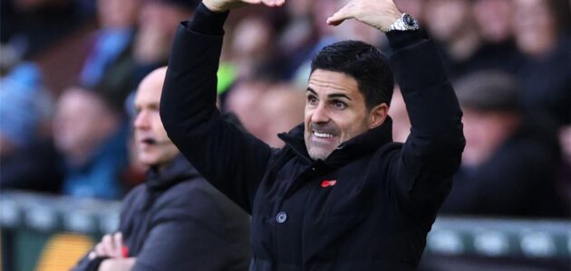 الصورة المميزة لـ: أرتيتا بعد فوز آرسنال على بيرنلي: محمد صلاح هو الاستثناء الوحيد في صمودهم التاريخي