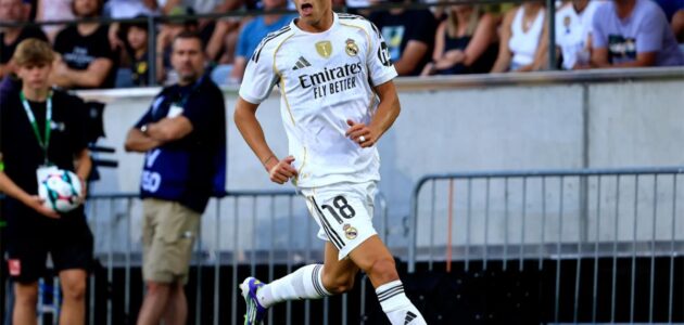 الصورة المميزة لـ: شاهد: هدف ألفارو كاريراس الصاروخي يختتم رباعية ريال مدريد أمام فالنسيا في الليجا