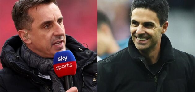 الصورة المميزة لـ: تصريحات مثيرة: جاري نيفيل يراهن على آرسنال بطلًا للدوري الإنجليزي لهذا السبب!