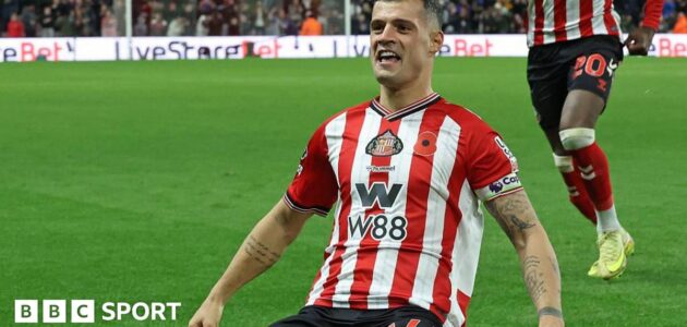 الصورة المميزة لـ: جرانيت تشاكا: ‘صفقة الموسم’ التي قادت سندرلاند للمراكز الأربعة الأولى في البريميرليج