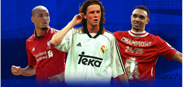 الصورة المميزة لـ: تشابي ألونسو، فابينيو وآخرون: كل لاعب ارتدى قميص ليفربول وريال مدريد قبل قمة الأبطال