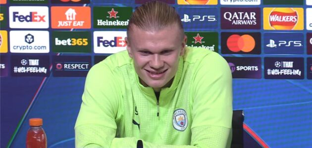 الصورة المميزة لـ: هالاند يكشف سر احتفال الروبوت ويصرح: ما زلت بعيدًا عن ميسي ورونالدو قبل قمة دورتموند