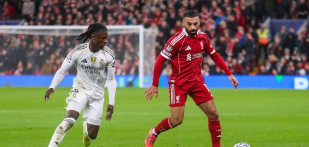 الصورة المميزة لـ: محمد صلاح يلقن ريال مدريد درسًا: إشادة إنجليزية بأداء الفرعون أمام كاريراس في دوري الأبطال