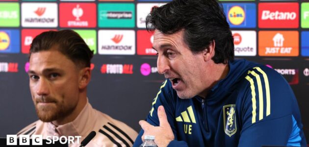 الصورة المميزة لـ: أستون فيلا يتجنب الجدل السياسي في مؤتمره الصحفي قبل مواجهة مكابي تل أبيب