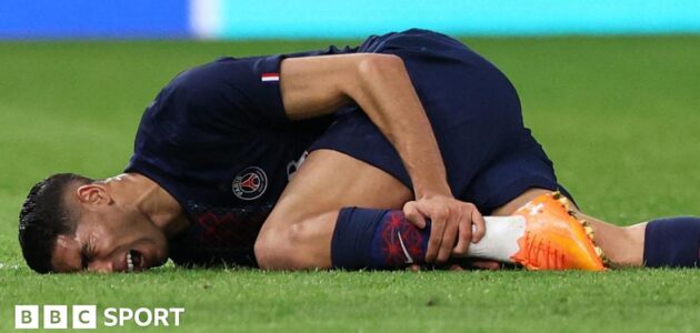 الصورة المميزة لـ: صدمة للمغرب وباريس سان جيرمان: إصابة أشرف حكيمي تبعده لأسابيع قبل كأس أمم أفريقيا