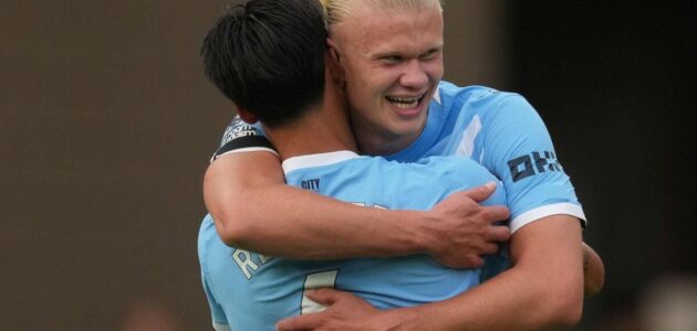 الصورة المميزة لـ: مباشر: مانشستر سيتي ضد بوروسيا دورتموند – تغطية شاملة، الأهداف والإحصائيات