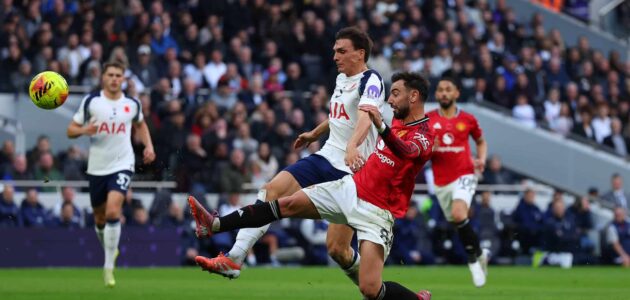 الصورة المميزة لـ: تقييم اللاعبين: قمة مثيرة بين توتنهام ومانشستر يونايتد تنتهي بالتعادل 2-2