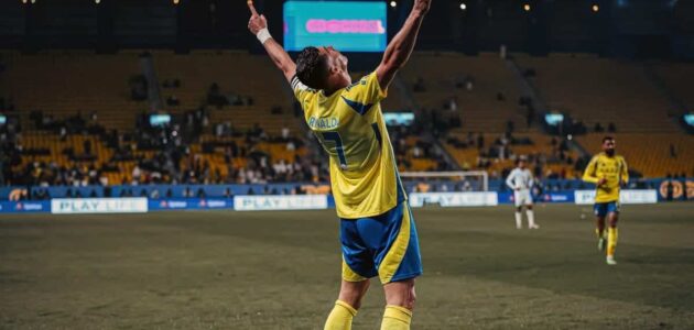 الصورة المميزة لـ: النصر يهزم نيوم 3-1: رونالدو يسجل هدفه الـ 953 ويقود العالمي لانتصار ثامن توالياً