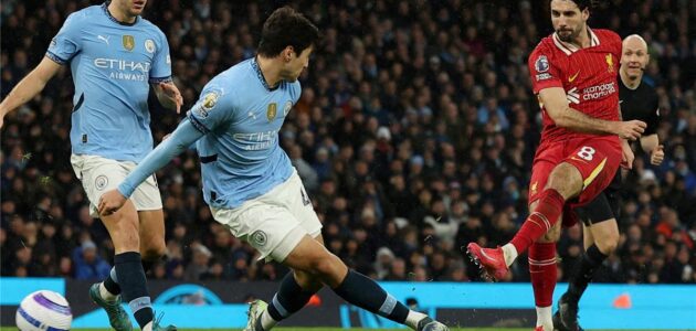 الصورة المميزة لـ: توقعات حاسوب أوبتا لمباراة مانشستر سيتي وليفربول في الدوري الإنجليزي الممتاز