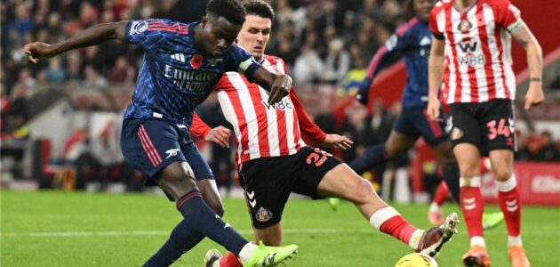 الصورة المميزة لـ: ملخص وأهداف مباراة آرسنال وسندرلاند: تعادل قاتل يرفع سندرلاند للمركز الثالث بالدوري الإنجليزي