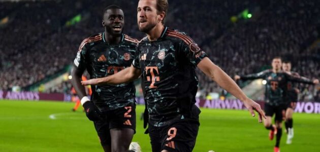 الصورة المميزة لـ: جولة أوروبية: هاري كين ينقذ بايرن ميونخ وسلسلة انتصاراته تتوقف