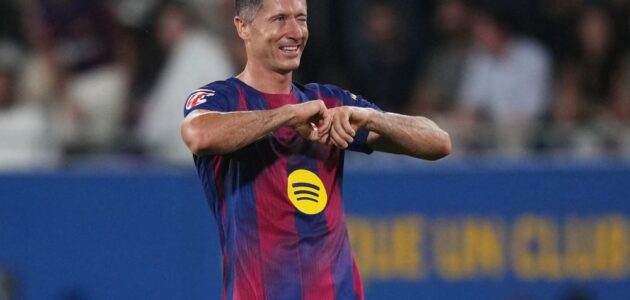 الصورة المميزة لـ: تشكيلة برشلونة المتوقعة ضد سيلتا فيغو: إريك وليفاندوفسكي يقودان هجوم البارسا بخطة 4-2-3-1