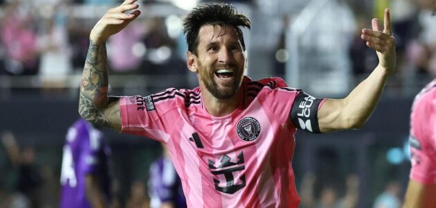 الصورة المميزة لـ: ثنائية ميسي التاريخية تدفع إنتر ميامي لنصف نهائي تصفيات MLS لأول مرة