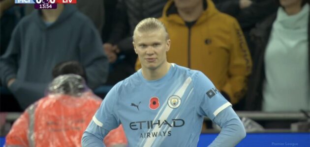 الصورة المميزة لـ: فيديو: هالاند يهدر ركلة جزاء حاسمة لمانشستر سيتي أمام ليفربول في قمة الدوري الإنجليزي