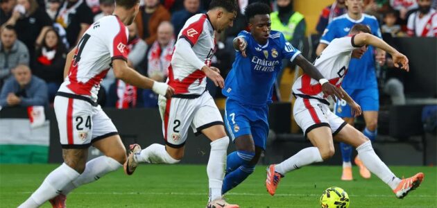 الصورة المميزة لـ: تعادل ريال مدريد ورايو فاليكانو: أندري راتيو رجل المباراة يتألق دفاعياً في الليجا