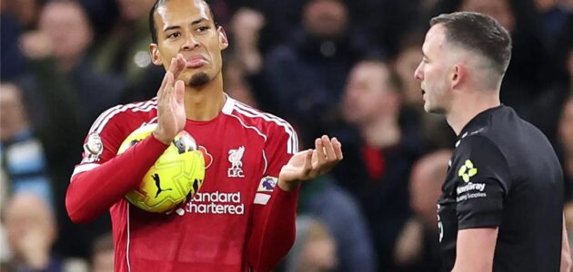 الصورة المميزة لـ: تصريحات فان دايك المثيرة بعد إلغاء هدفه أمام مانشستر سيتي: ليفربول سيواصل التحدي