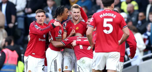 الصورة المميزة لـ: ماتايس دي ليخت يتوج بجائزة رجل المباراة في تعادل مانشستر يونايتد البطولي أمام توتنهام