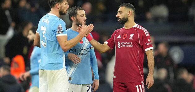 الصورة المميزة لـ: ذا أثلتيك تكشف: نيكو أوريلي يوقف محمد صلاح في قمة مانشستر سيتي وليفربول