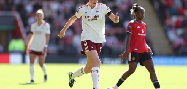 الصورة المميزة لـ: إصابة كاتي ريد بقطع في الرباط الصليبي تُنهي موسمها مع أرسنال