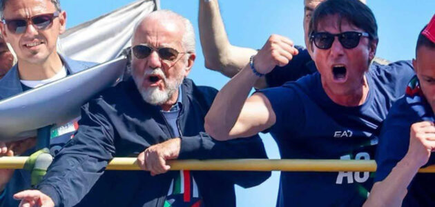 الصورة المميزة لـ: دي لورينتيس ينهي الجدل حول مستقبل كونتي مع نابولي: ‘قصة خيالية’