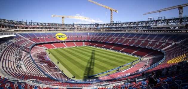 الصورة المميزة لـ: لابورتا يتوقع موعد افتتاح المدرج الثالث في كامب نو الجديد: تفاصيل مثيرة حول ملعب برشلونة