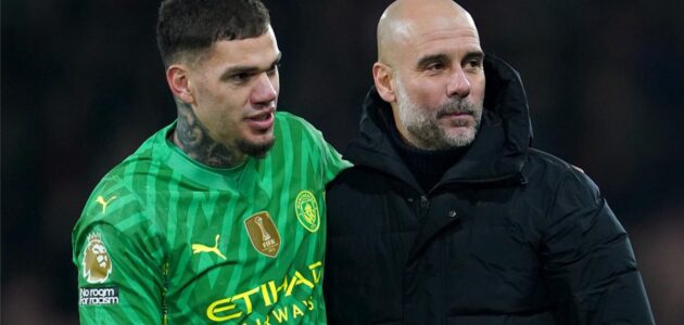 الصورة المميزة لـ: إيدرسون يفجر مفاجأة: كواليس حديثه الأخير مع جوارديولا قبل رحيله عن مانشستر سيتي