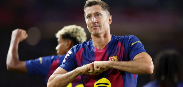 الصورة المميزة لـ: برشلونة يضع قائمة مختصرة من 4 مهاجمين لخلافة ليفاندوفسكي في 2026