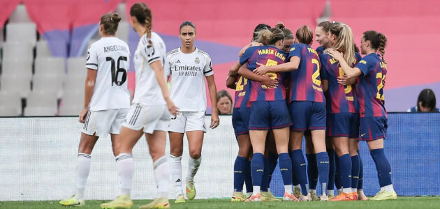 الصورة المميزة لـ: برشلونة سيدات يكتسح ريال مدريد في كلاسيكو Liga F ويعزز صدارته بفارق 7 نقاط