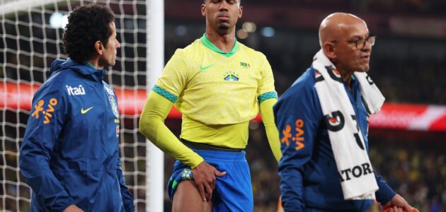 الصورة المميزة لـ: صدمة لأرسنال: إصابة غابرييل تُثير المخاوف قبل جدول المباريات الصعب