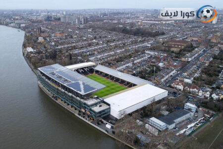 لاعبو فولهام وساوثهامبتون يتصافحون قبل مباراة كأس الاتحاد الإنجليزي