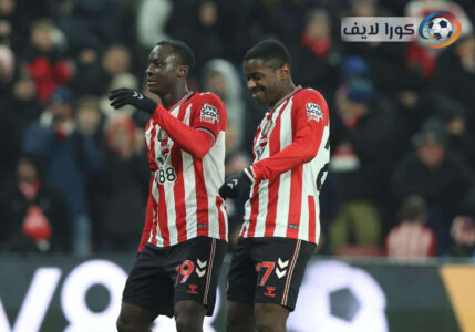 تشكيلة سندرلاند وبرايتون الرسمية لمباراة الدوري الإنجليزي الممتاز