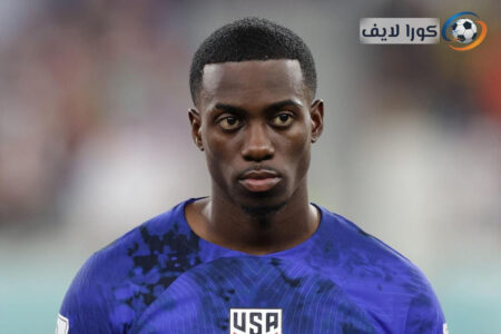 تيموثي ويا لاعب منتخب أمريكا يتحدث بعد مباراة كرة قدم